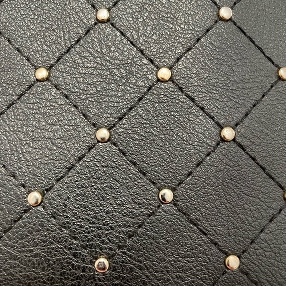 Under one Sky women’s small black studded cross body bag with adjustable strap - Picture 5 of 6